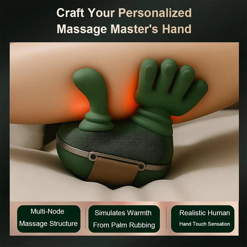 MYALBTROZ™ Smart Bionic Neck & Shoulder Massager Deep Kneading Heat Therapy for Full Body Relaxation