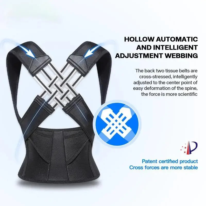 Myalbtroz Aligné™ Adjustable Posture Corrector & Back Support Belt