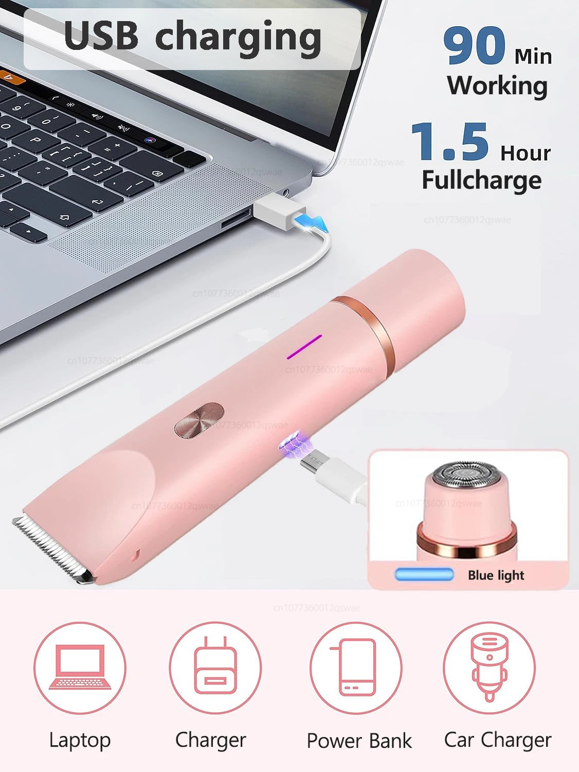 MYALBTROZ™ 2-in-1 Electric Shaver for Women
