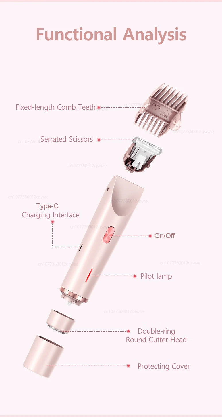 MYALBTROZ™ 2-in-1 Electric Shaver for Women