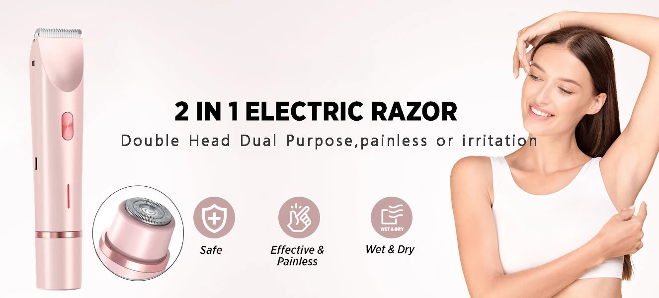MYALBTROZ™ 2-in-1 Electric Shaver for Women