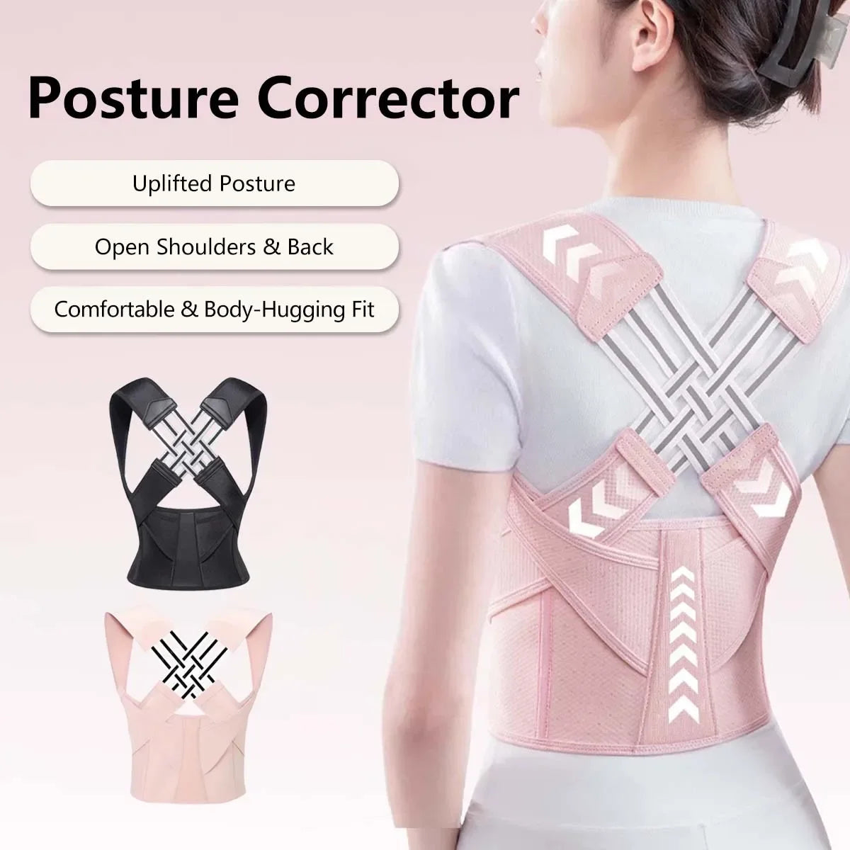 Myalbtroz Aligné™ Adjustable Posture Corrector & Back Support Belt